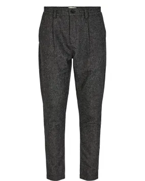 AKJAMES WOOL PANTS - Caviar