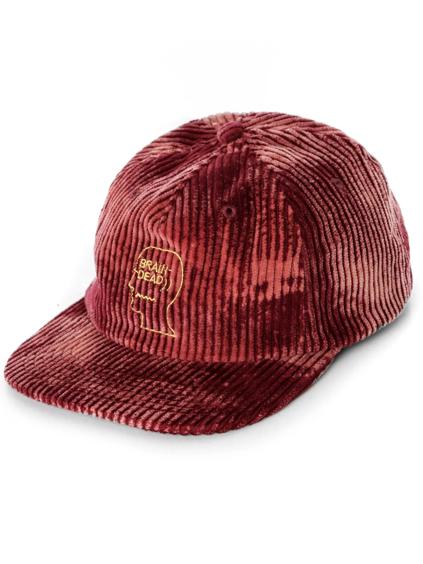 Bleached Cord Logo Cap