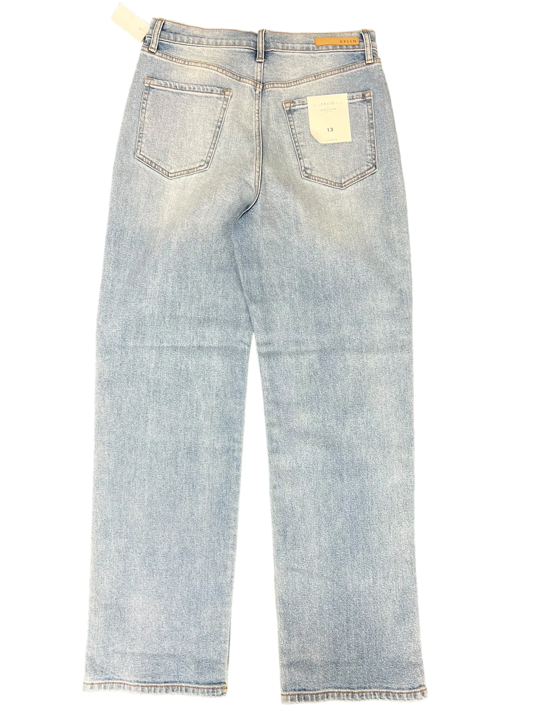 Blue Denim Jeans Straight Cmc, Size 12