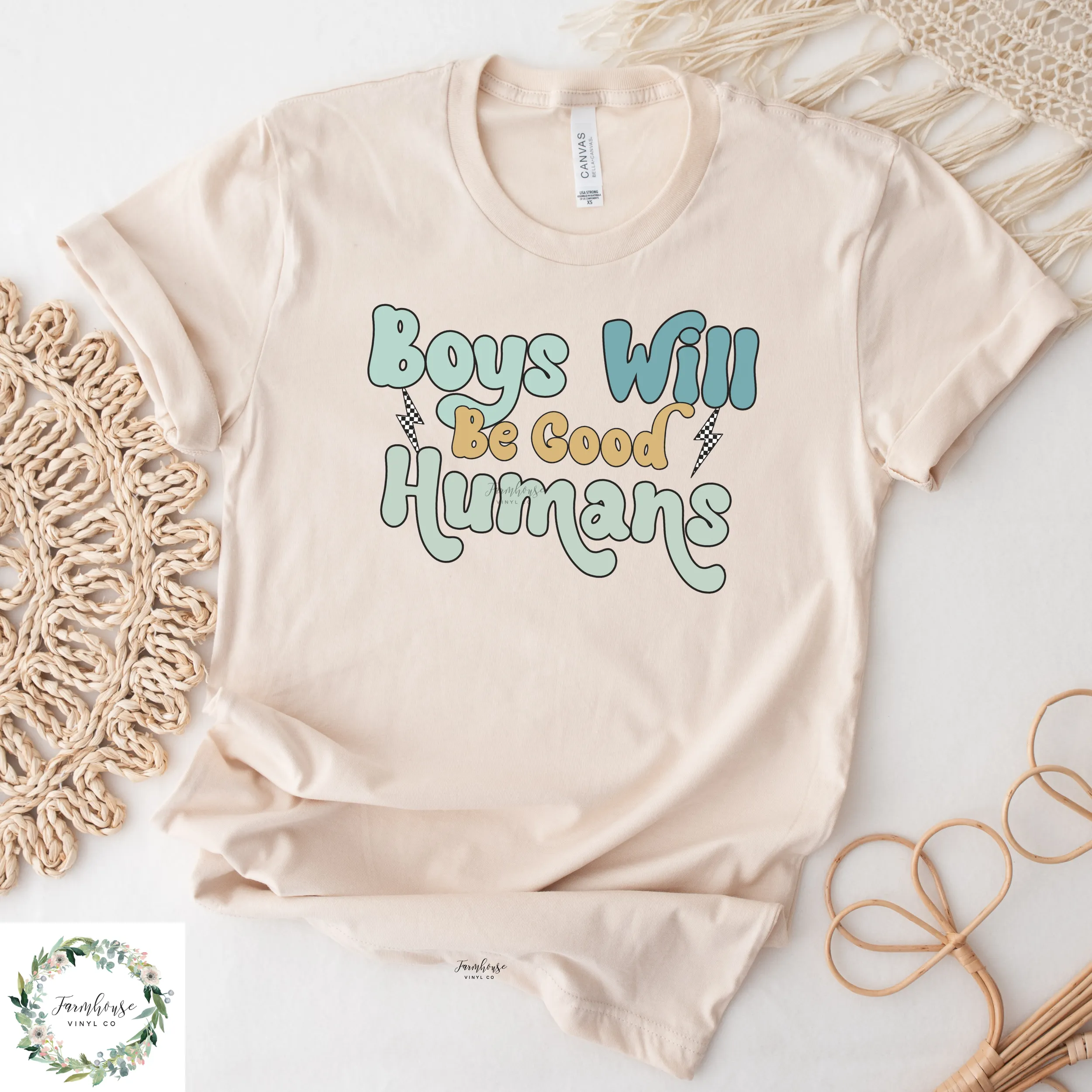 Boys Will Be Good Humans Shirt