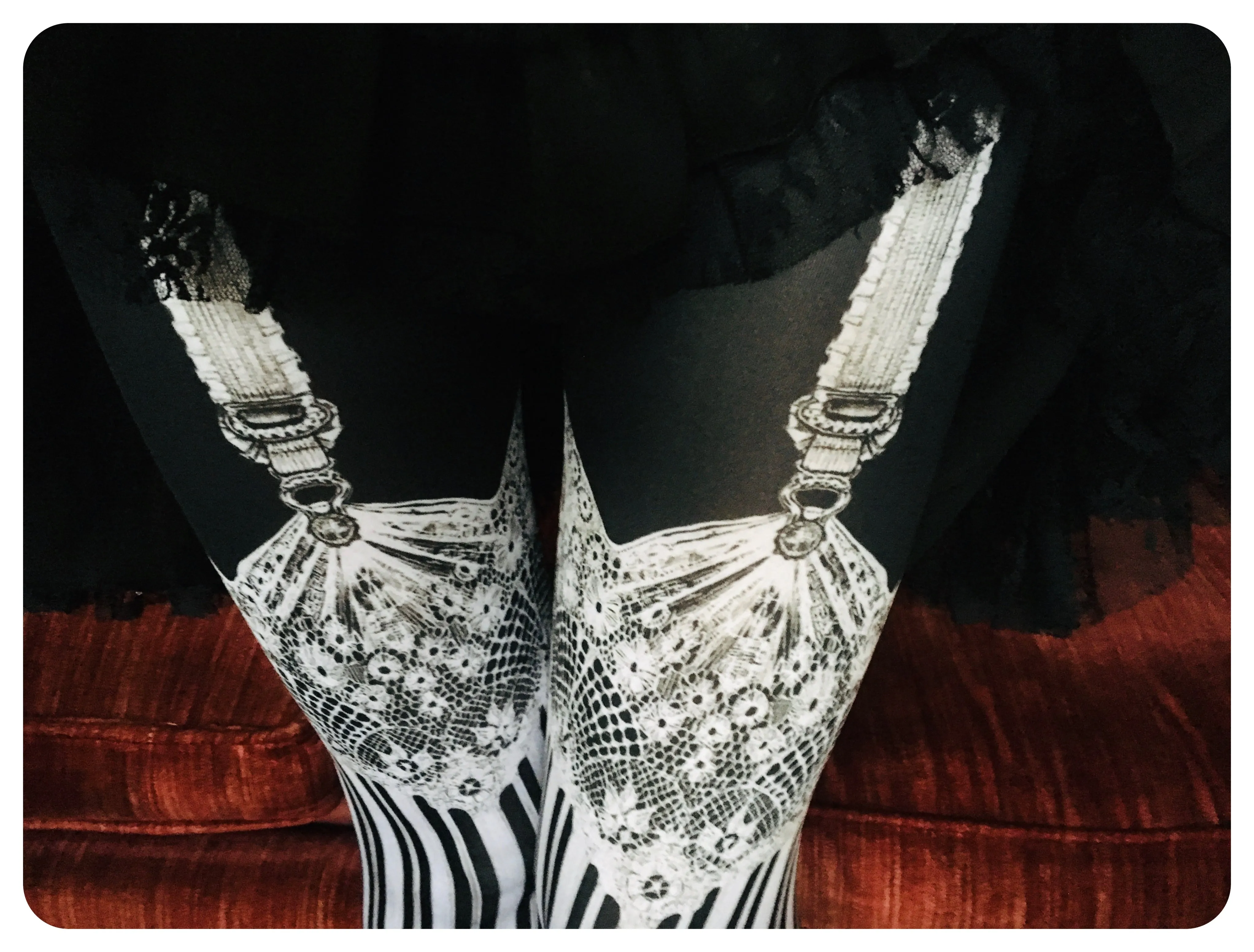 Burlesque Leggings by fox savant