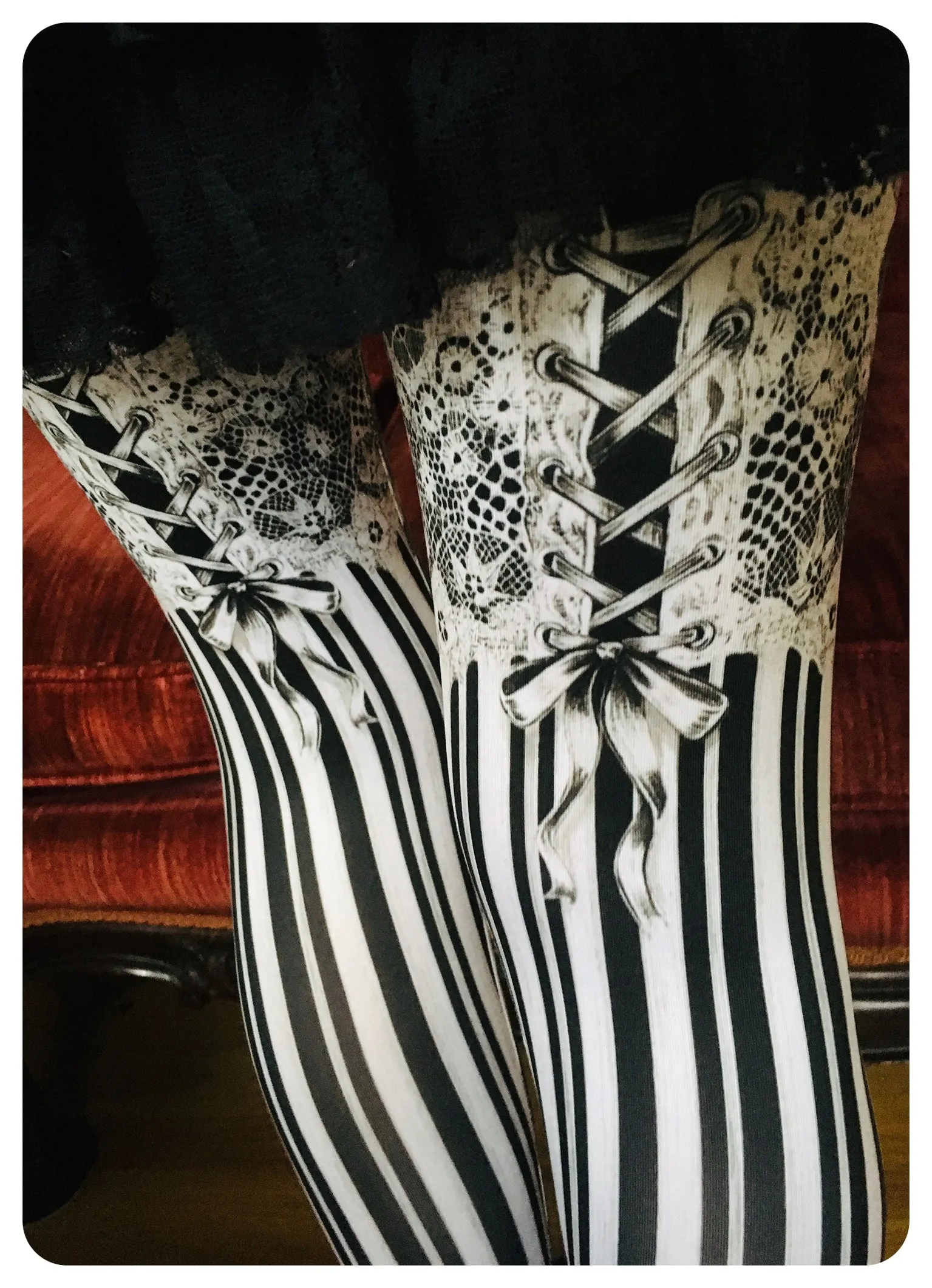 Burlesque Leggings by fox savant