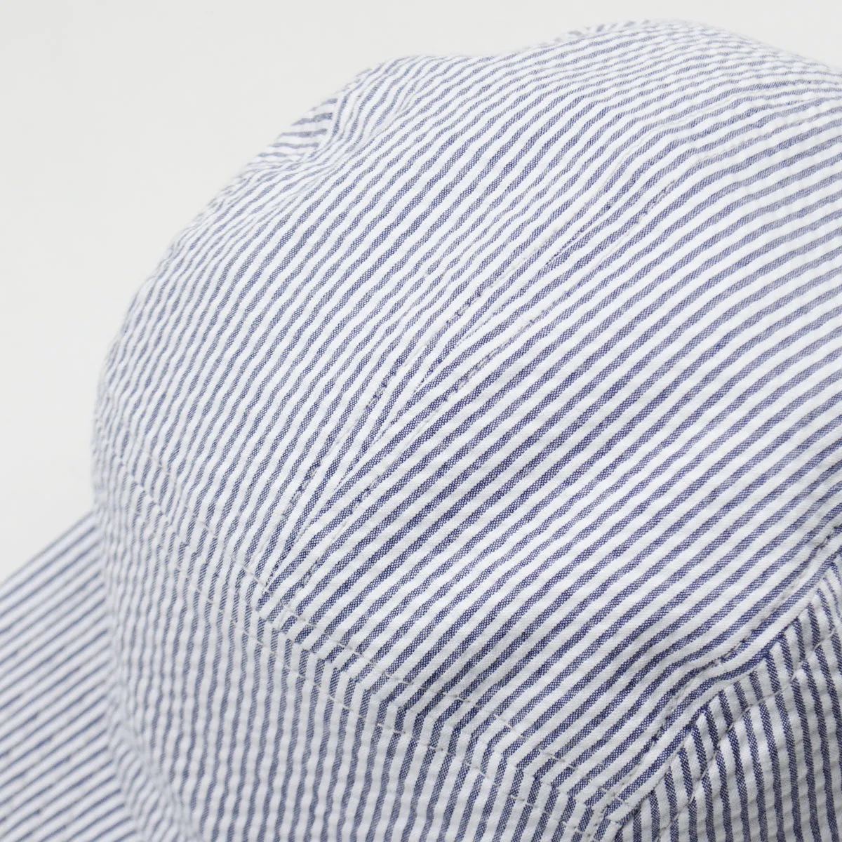 cableami - Seersucker Jet Cap - Navy Stripe