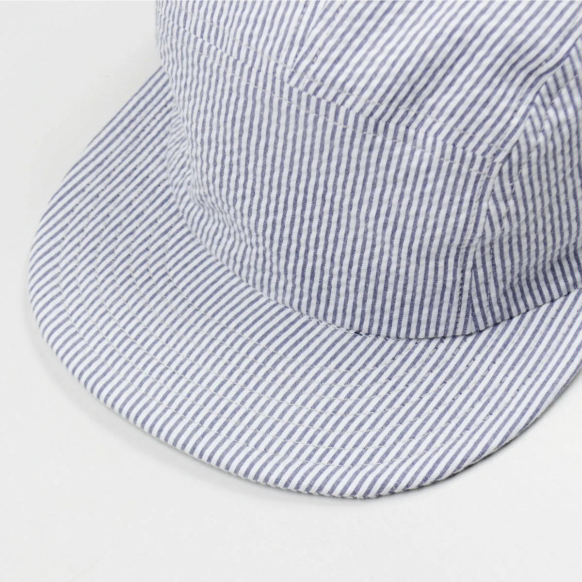 cableami - Seersucker Jet Cap - Navy Stripe