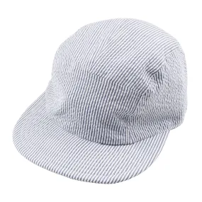 cableami - Seersucker Jet Cap - Navy Stripe