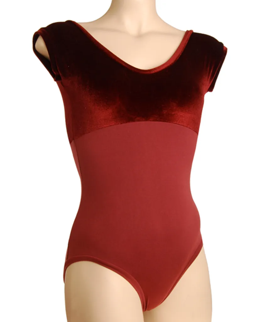 Cap Sleeve Empire Leotard