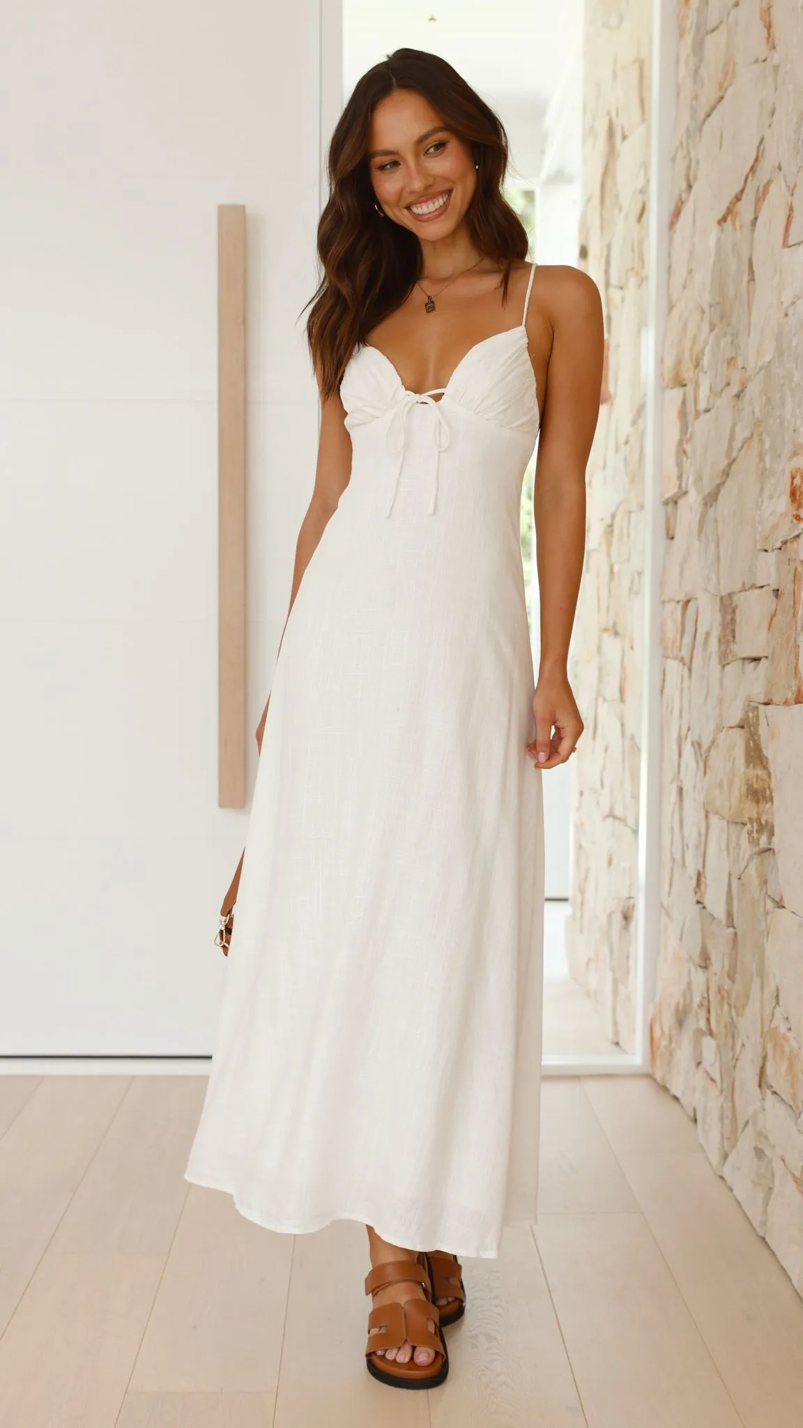 Coco Maxi Dress - White