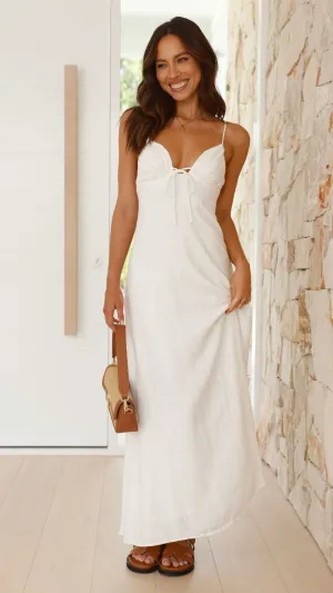 Coco Maxi Dress - White