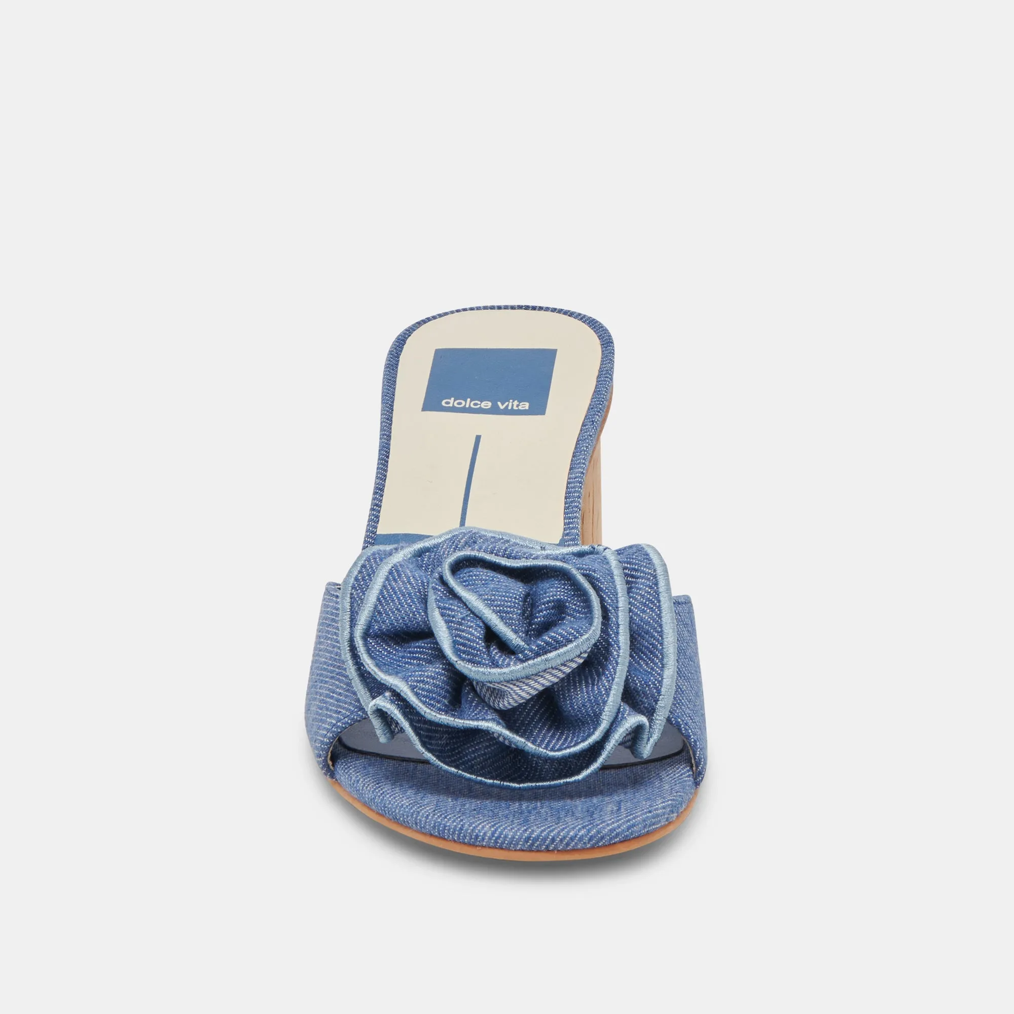 DARLY HEELS BLUE DENIM