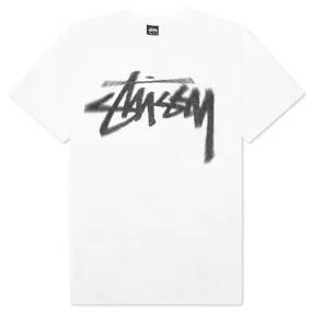 Dizzy Stock Tee - White