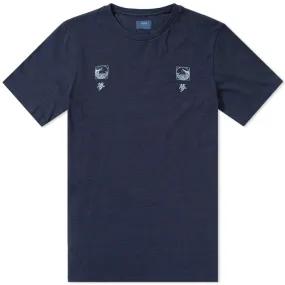 Edwin Waves T-Shirt - Indigo