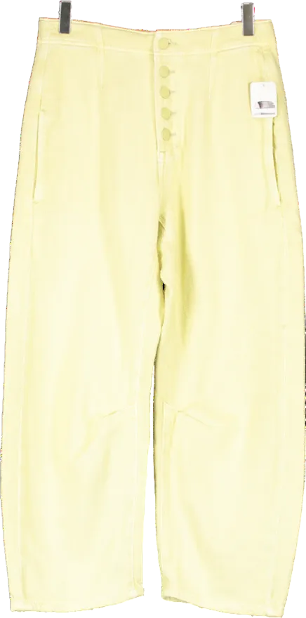 Free People Yellow Osaka Jeans W24