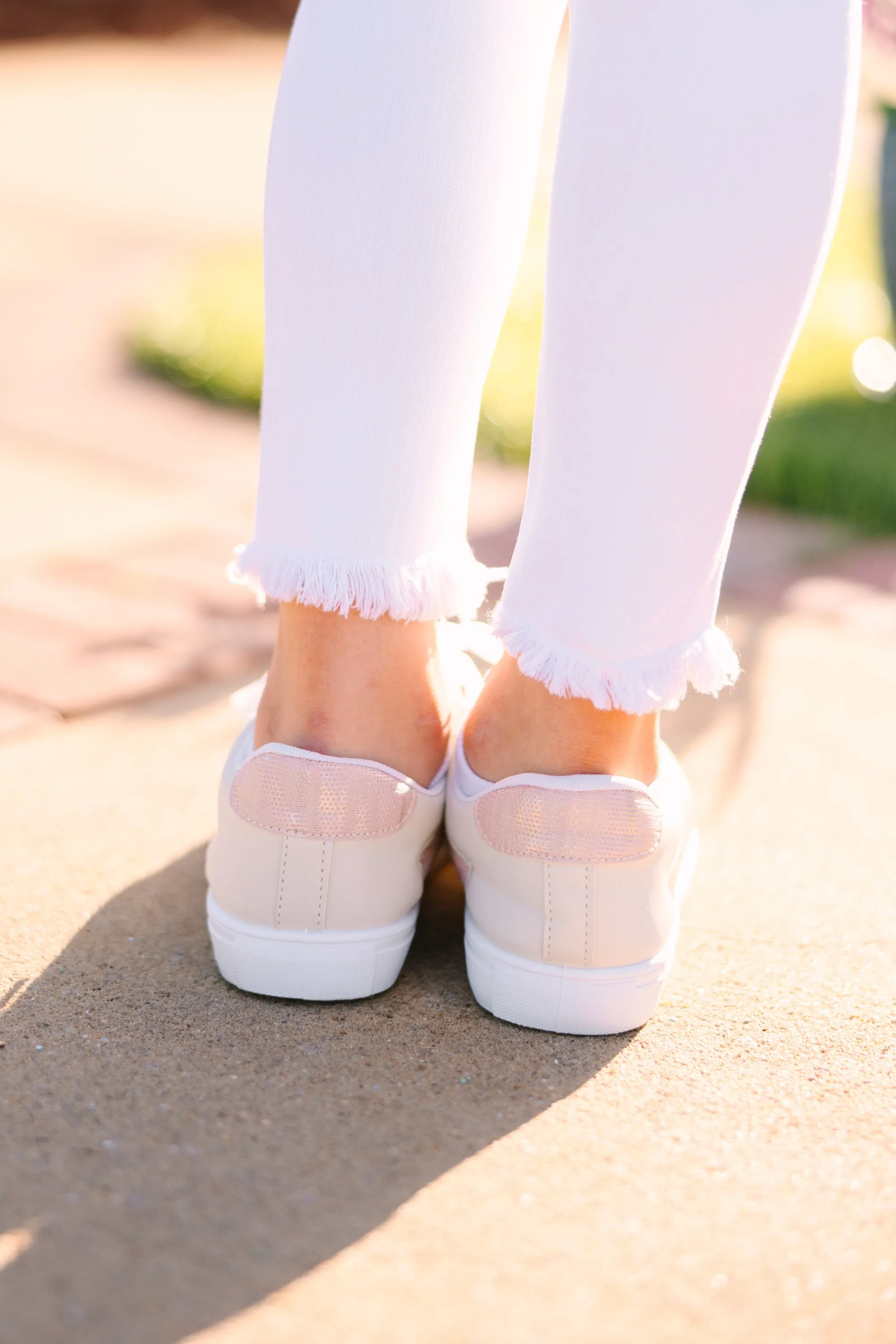 Girls: Happy Days Blush Sneakers