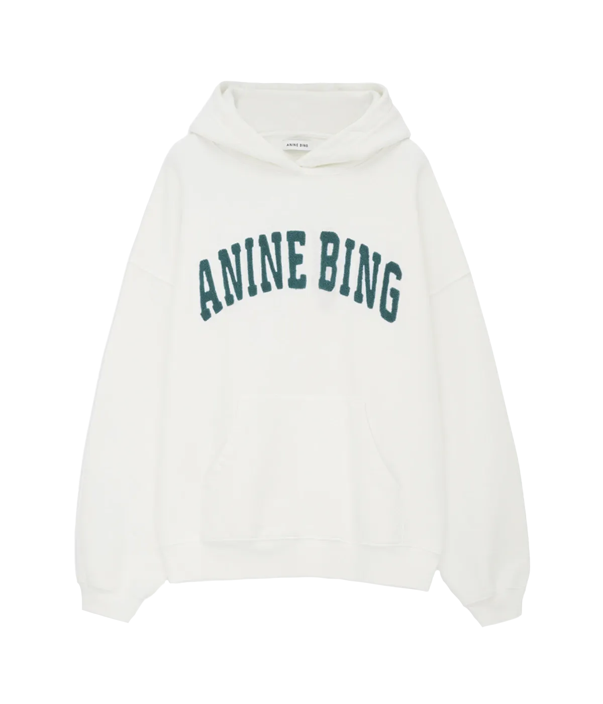 Harvey Sweatshirt in Ivory & Dark Sage