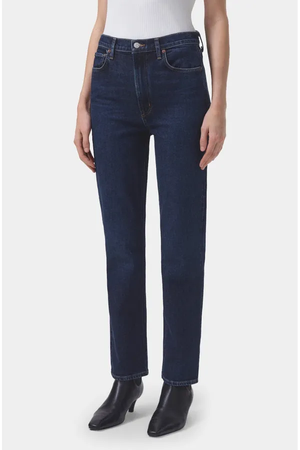 High Rise Stovepipe Jean