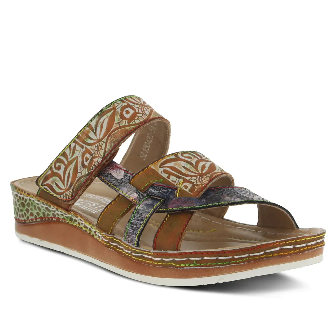 L'Ariste Caiman Slide Sandal