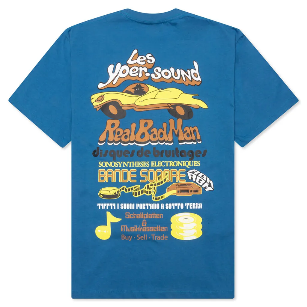 Les Yper Sound S/S Tee - Vallarta Blue