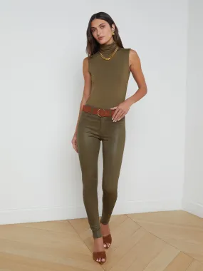 Marguerite Coated Skinny Jean