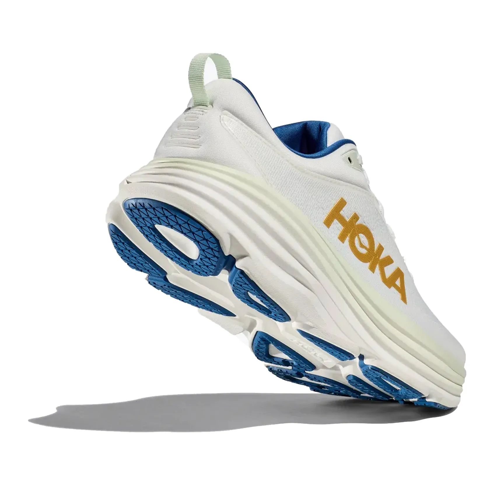 Mens HOKA Bondi 8 - Frost / Gold