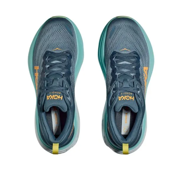 Mens HOKA Bondi 8 - Real Teal / Shadow