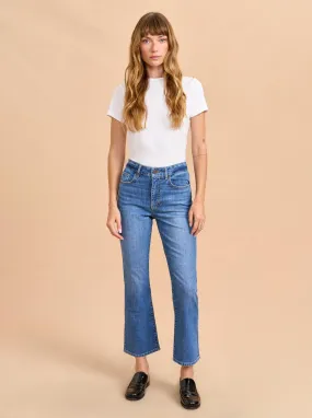 Meredith High-Rise Cropped Flare Jean