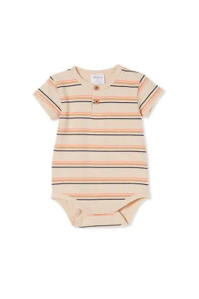 Milky Natural Stripe Bubbysuit