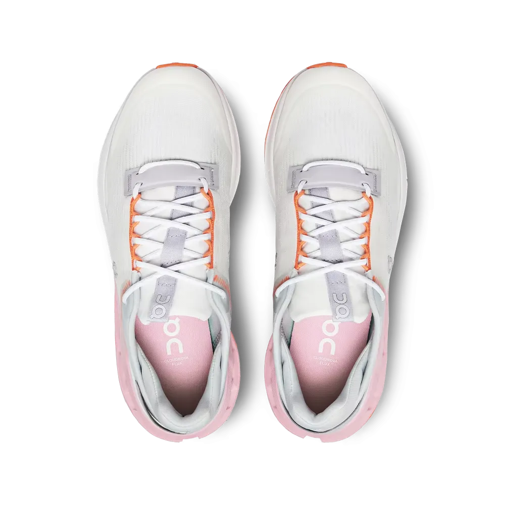 On Running Women's Cloudnova Flux Shoes - Undyed-White / Zephyr