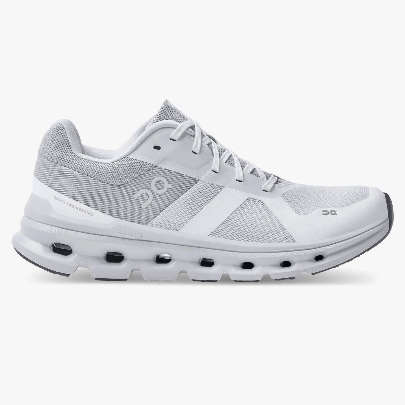 On Running Women's Cloudrunner Wide Shoes - White / Frost