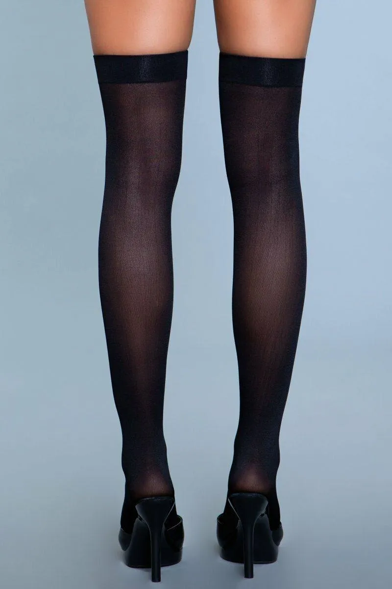 Opaque Thigh Highs