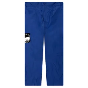 Outlook Pleated Pant - Blue