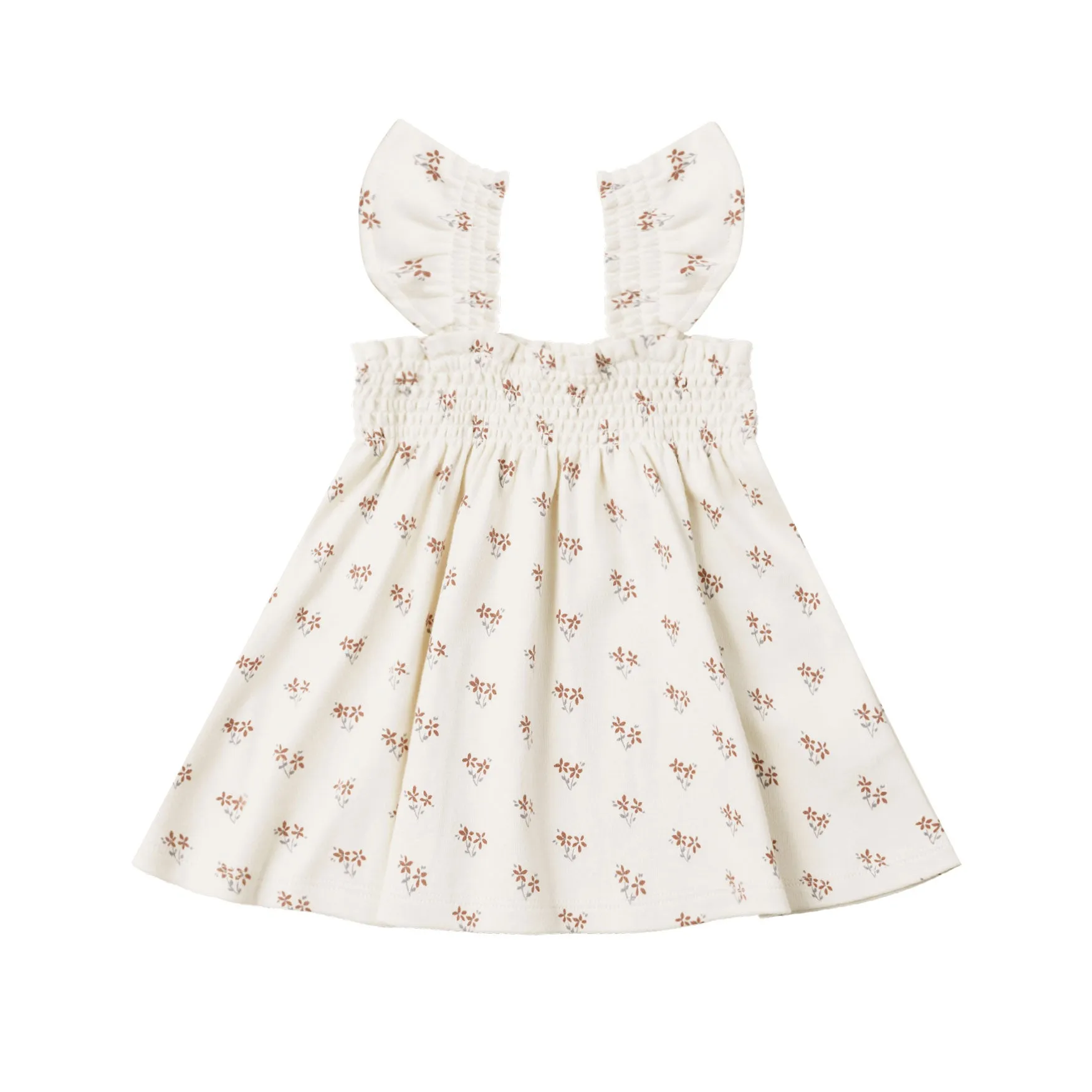 Quincy Mae Smocked Jersey Dress - Summer Flower