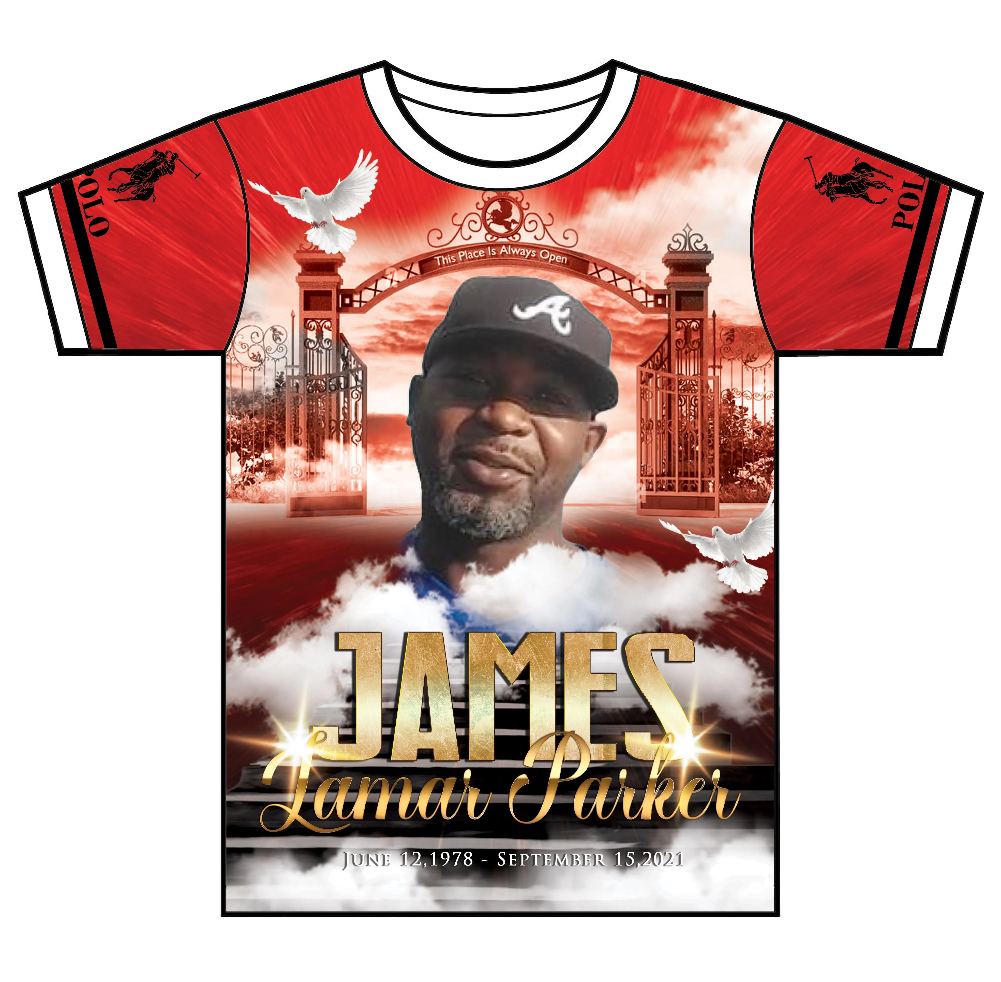 "This Place is Always Open" Custom Designed Memorial3D shirt