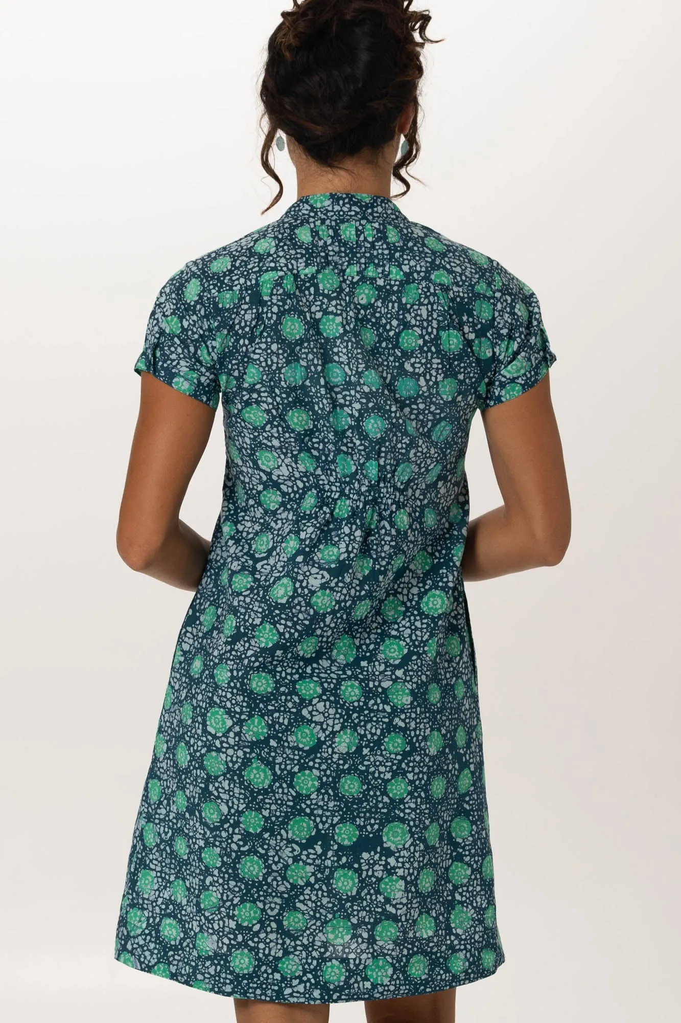 Sabu Dress Mint Crackle