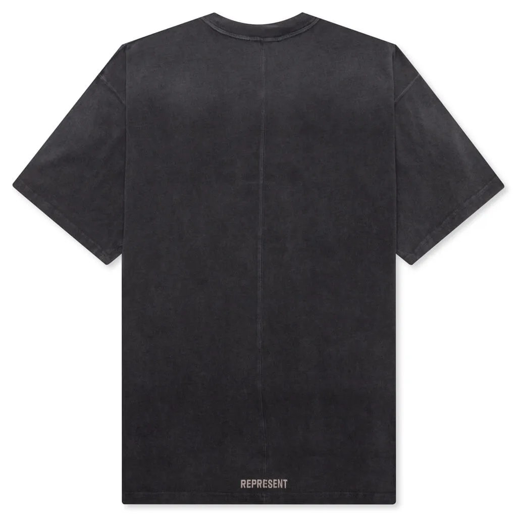 Spirits Mascot T-Shirt - Aged Black