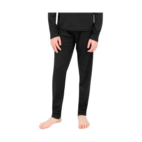 Terramar Kids' Thermapeak 2.0 Baselayer Pant - Black