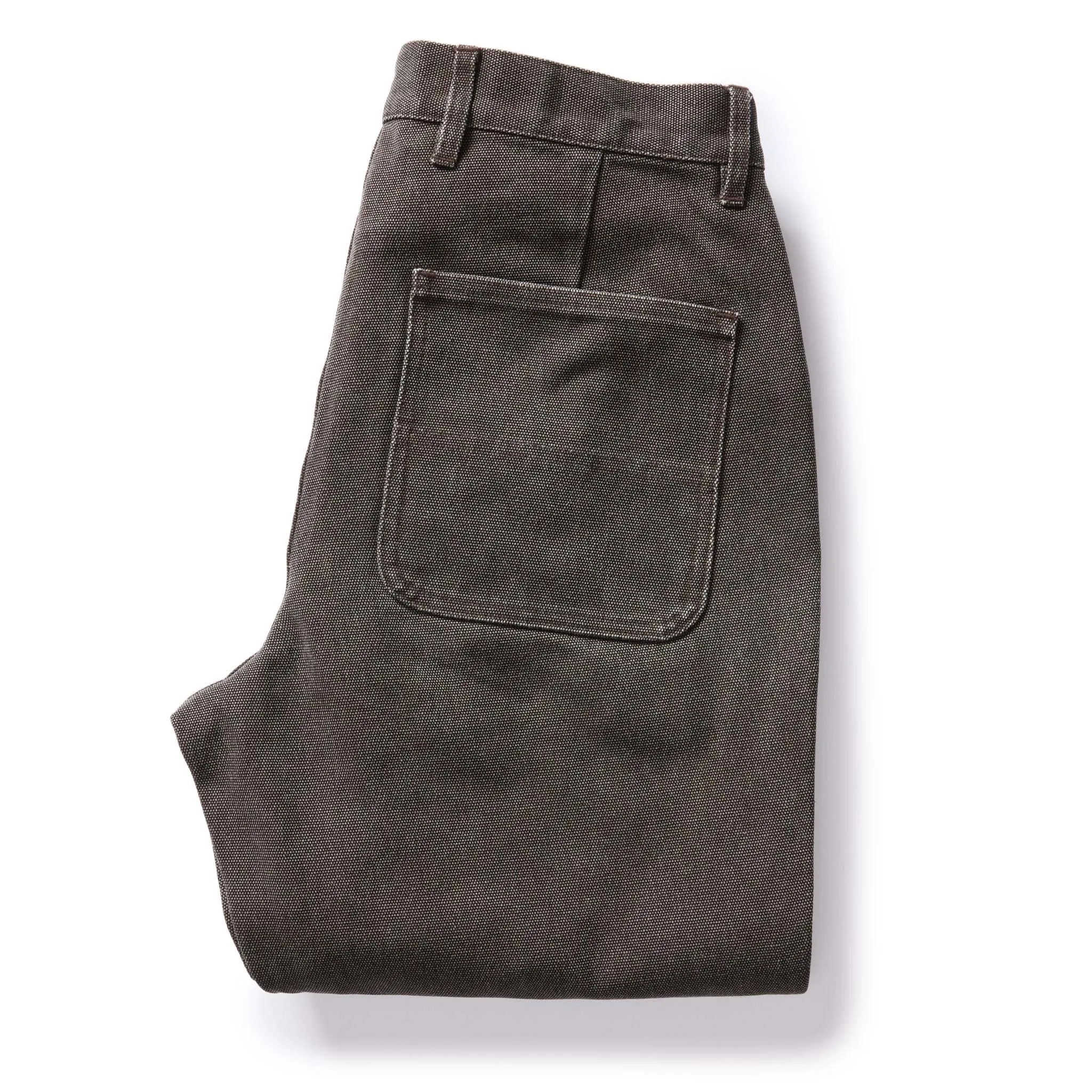 The Chore Pant in Soil Chipped Canvas