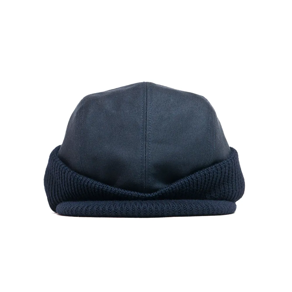 The Real McCoy's 8HU Blizzard Cap Navy