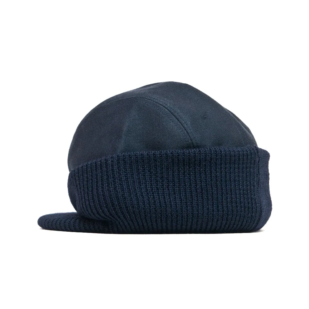 The Real McCoy's 8HU Blizzard Cap Navy