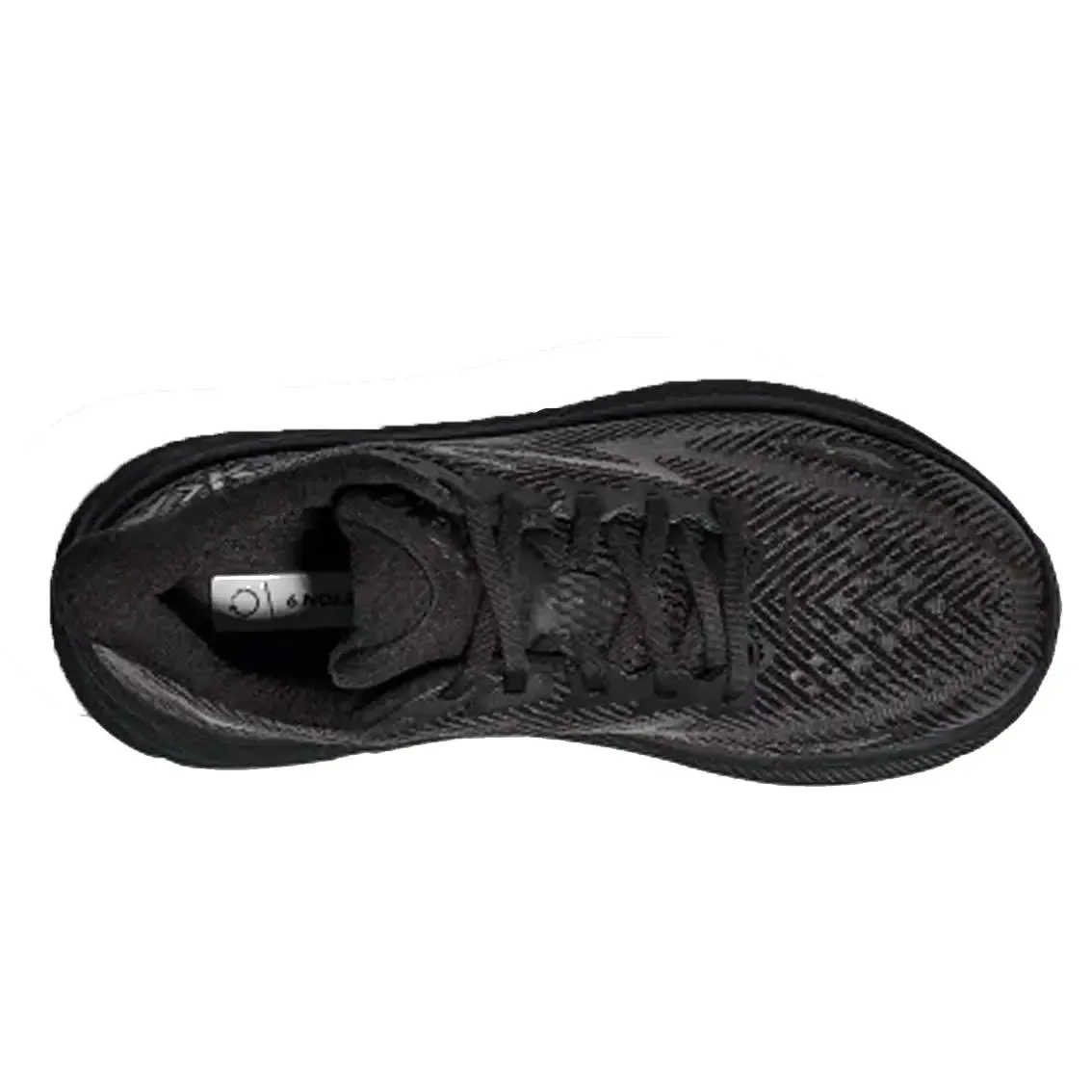 Womens Hoka Clifton 9 - Black / Black