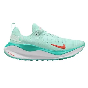 Womens Nike ReactX Infinity Run 4 - Jade Ice / Picante Red / White